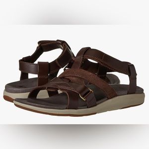 Merrell Women's Kalari Shaw Strap Brown Sandal